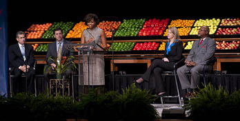 Michelle Obama and Walmart