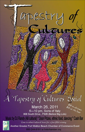 Tapestry of Cultures Poster