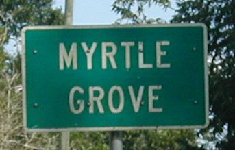 Myrtle Grove Sign