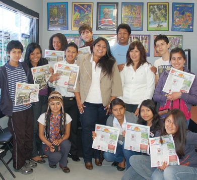 Students from Peru and Bolivia visit La Costa Latina