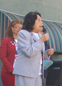 Dolores Huerta with ACIJ
