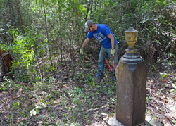 Gulf Power Cemetery Clean-up